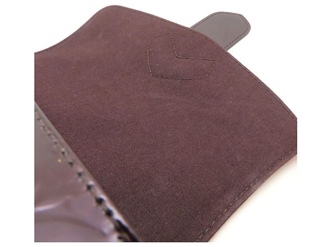 Borsa a tracolla Louis Vuitton Vernis Bellflower PM - vista 9