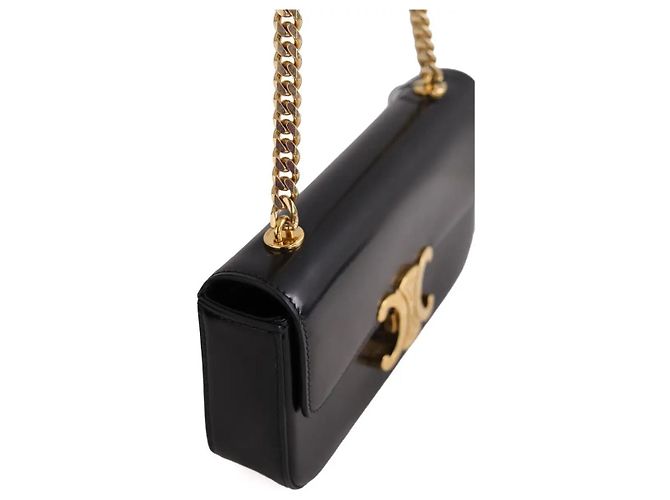 Céline Triomphe chain handbag black - view 3