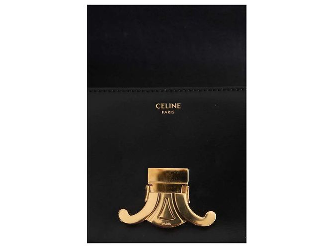 Céline Triomphe chain handbag black - view 5