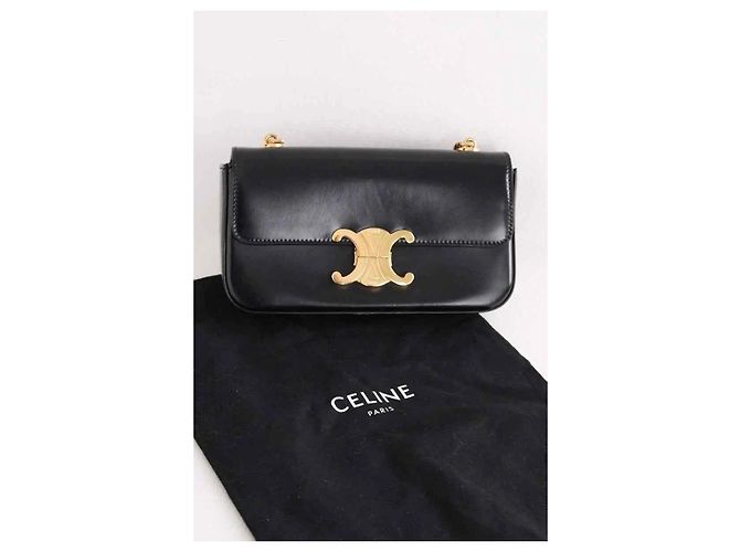 Céline Triomphe chain handbag black - view 7