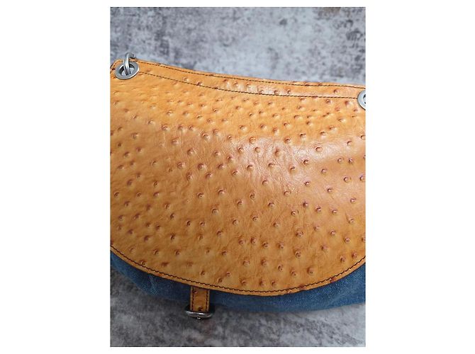 Bolso Miu Miu de denim y cuero - vista 5