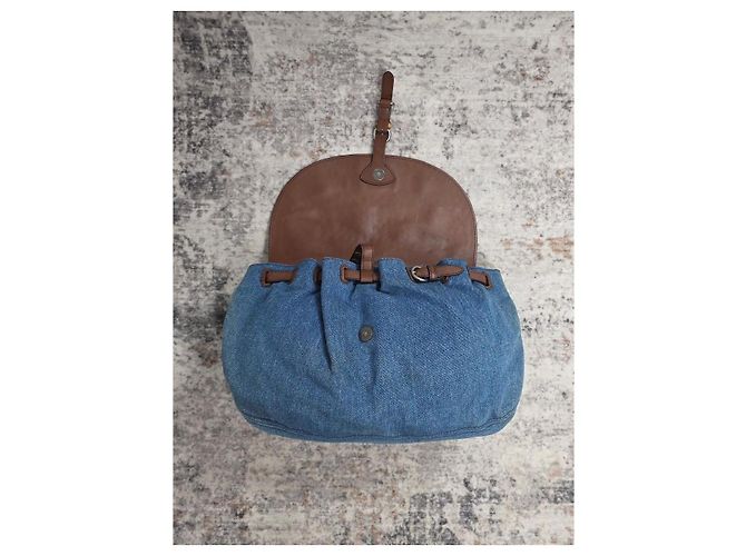 Bolso Miu Miu de denim y cuero - vista 6