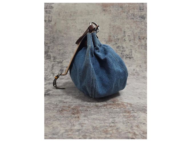Bolso Miu Miu de denim y cuero - vista 7
