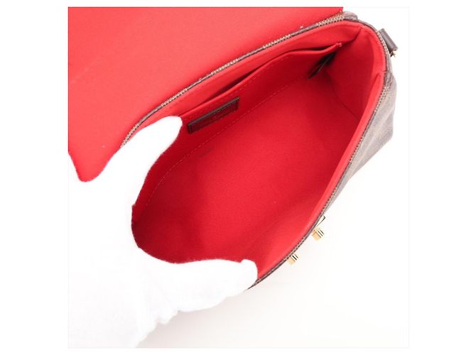 Louis Vuitton Croisette Canvas Top-handle Crossbody Damier Ebene - Ansicht 8