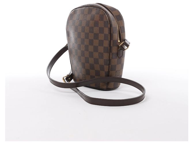 Borsa a tracolla Louis Vuitton Ipanema PM Damier in marrone N51294 - vista 3