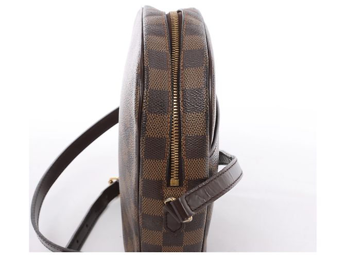 Borsa a tracolla Louis Vuitton Ipanema PM Damier in marrone N51294 - vista 4