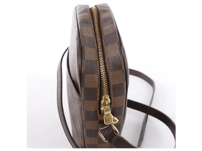 Borsa a tracolla Louis Vuitton Ipanema PM Damier in marrone N51294 - vista 5