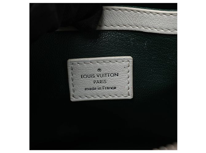 Borsa Louis Vuitton Speedy Round Monogram Bouclette in Green M40703 - vista 15