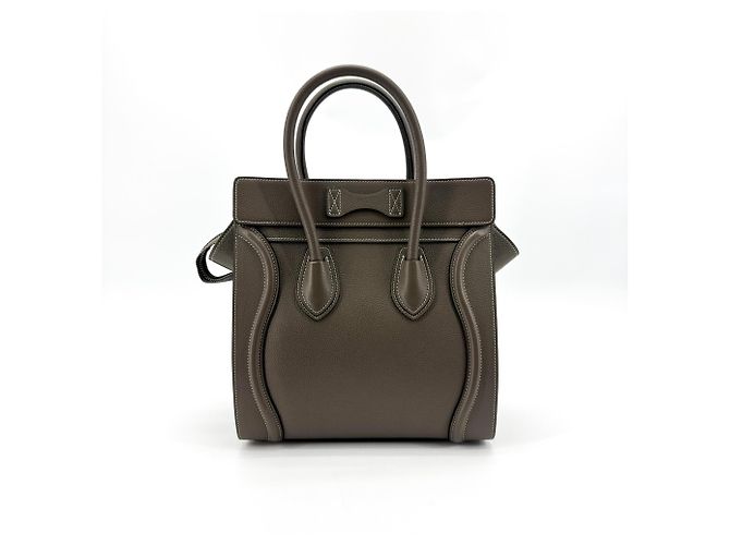 Céline Celine Luggage Grainy Leather Nano - vista 2