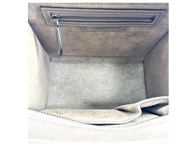 Céline Celine Luggage Grainy Leather Nano - vista 5
