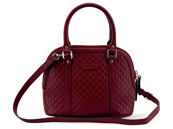 Borsa Satchel Dome Convertibile Guccissima in pelle Gucci Small - vista 2