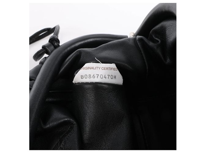 Bottega Veneta The Pouch Mini Borsa a tracolla in pelle Nero - vista 10