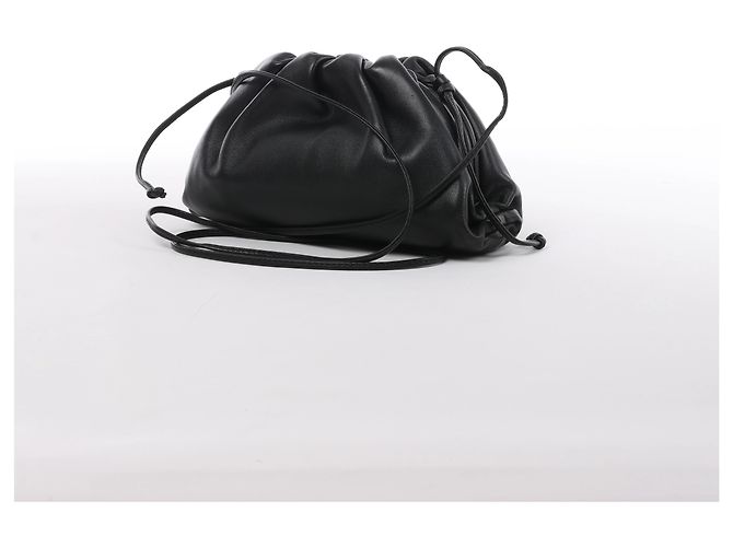 Bottega Veneta The Pouch Mini Borsa a tracolla in pelle Nero - vista 2