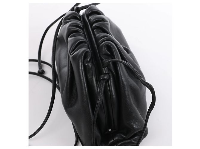 Bottega Veneta The Pouch Mini Borsa a tracolla in pelle Nero - vista 5