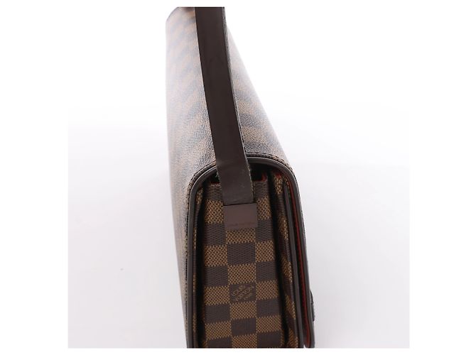 Borsa a tracolla Louis Vuitton Tribeca Damier Ebene in marrone N51160 - vista 4