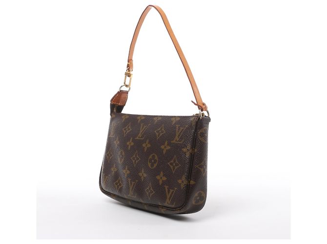 Louis Vuitton Pochette Accessoire Monogram Handbag in Brown M51980 - vista 2