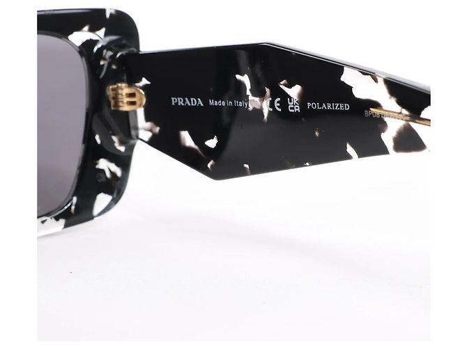 Óculos de Sol Prada Cat Eye-Frame em Black PR 08Y - vista 8