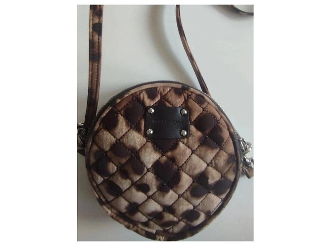 Borsa a tracolla rotonda matelassé leopardata Dolce & Gabbana - vista 3