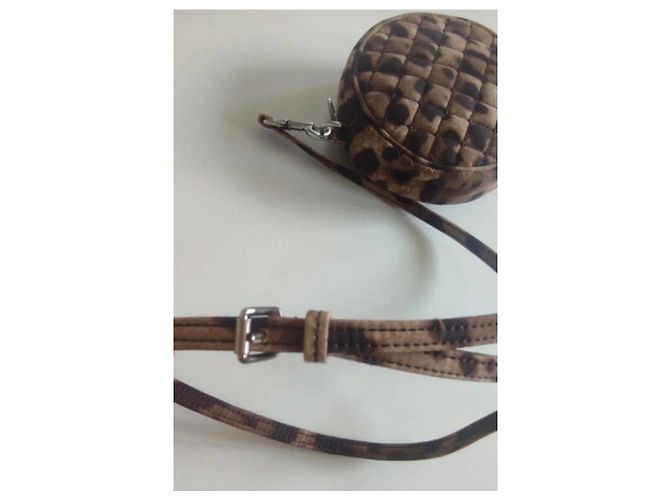 Borsa a tracolla rotonda matelassé leopardata Dolce & Gabbana - vista 7