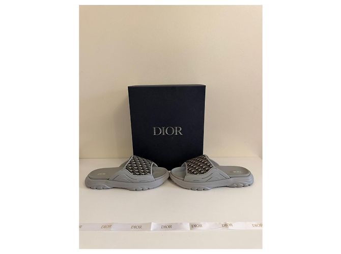 Dior H-Town Monogram Sandalen Grau - Ansicht 2