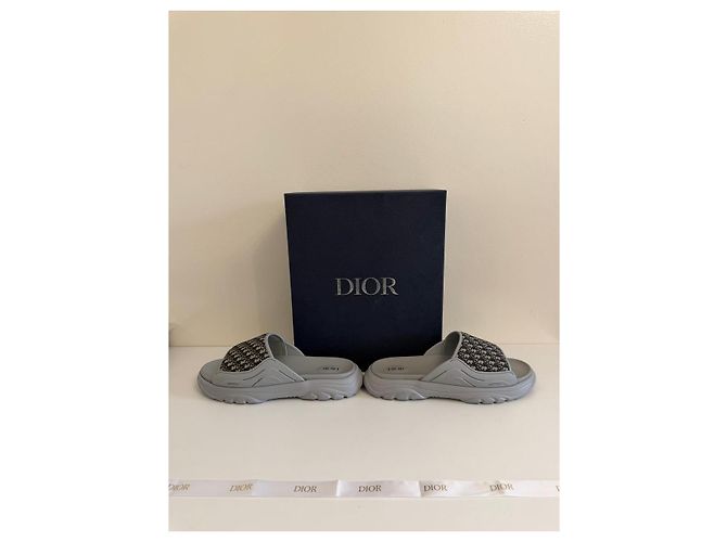 Dior H-Town Monogram Sandalen Grau - Ansicht 4