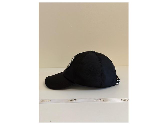 Christian Dior Kappe Schwarz - Ansicht 4