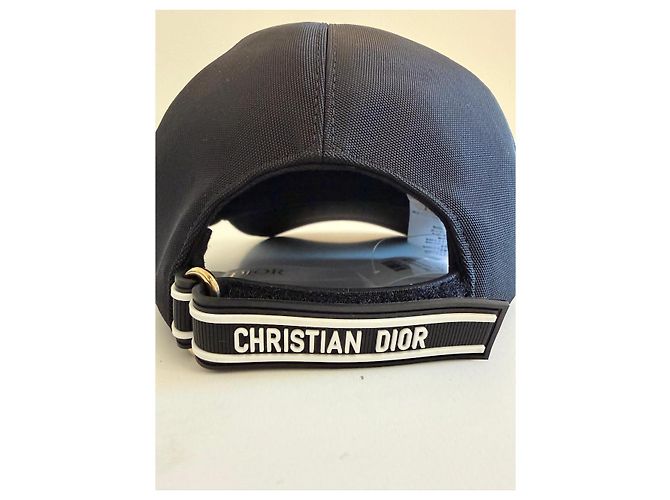 Christian Dior Kappe Schwarz - Ansicht 9