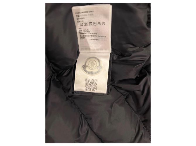 Moncler schwarze Nylonjacke - Ansicht 3