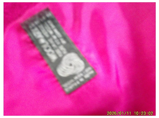 Chaqueta corta Weill de lana y seda rosa - vista 7