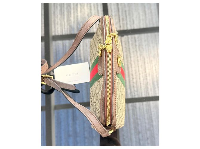 Gucci Ophidia GG Supreme canvas Schultertasche - Ansicht 4