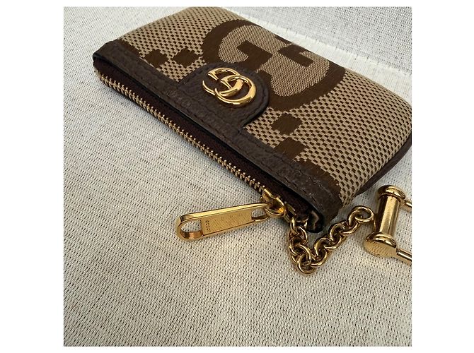 Ophidia Pouch Gucci con monogramma GG e portachiavi - vista 12