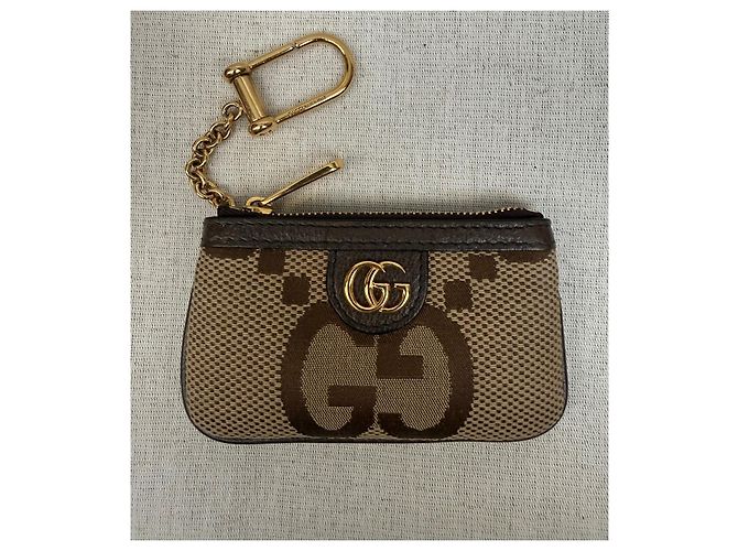 Ophidia Pouch Gucci con monogramma GG e portachiavi - vista 2