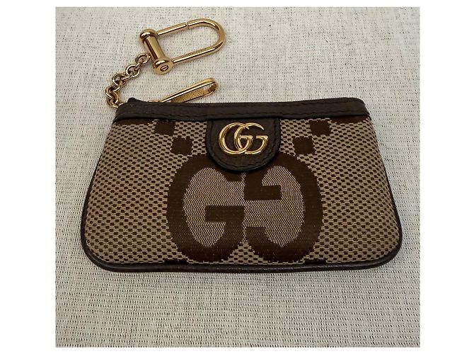 Ophidia Pouch Gucci con monogramma GG e portachiavi - vista 4