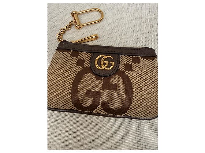 Ophidia Pouch Gucci con monogramma GG e portachiavi - vista 6