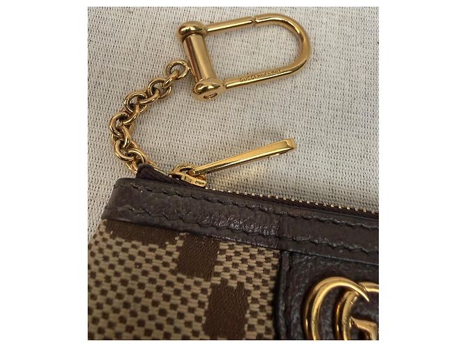 Ophidia Pouch Gucci con monogramma GG e portachiavi - vista 7