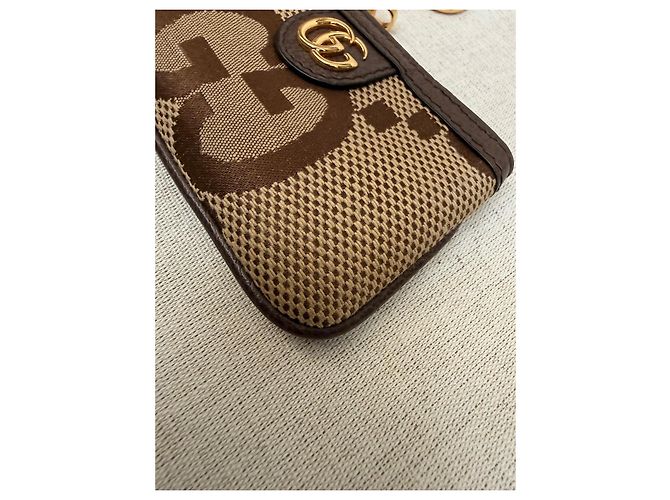Ophidia Pouch Gucci con monogramma GG e portachiavi - vista 9