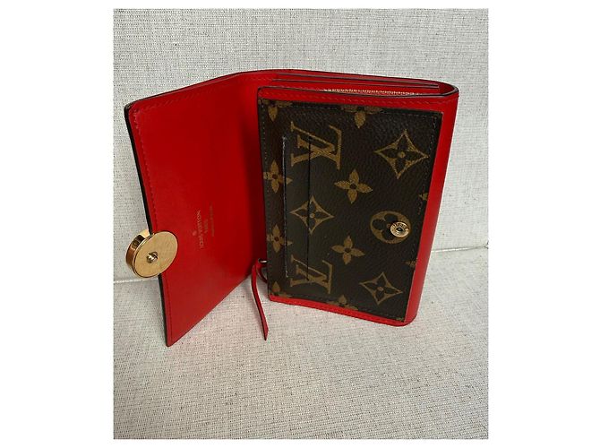 Louis Vuitton Monogram Canvas Flore Geldbörse - Ansicht 14