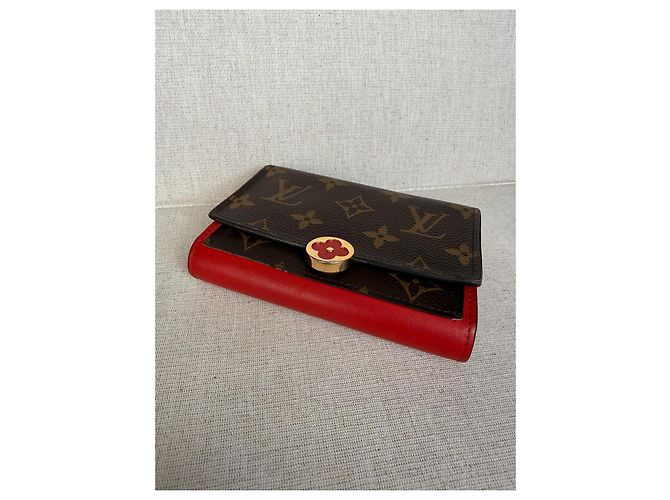 Louis Vuitton Monogram Canvas Flore Geldbörse - Ansicht 8