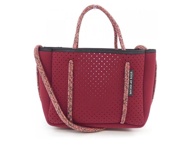 Autre Marque State of Escape Handtasche rot Stoff - Ansicht 3