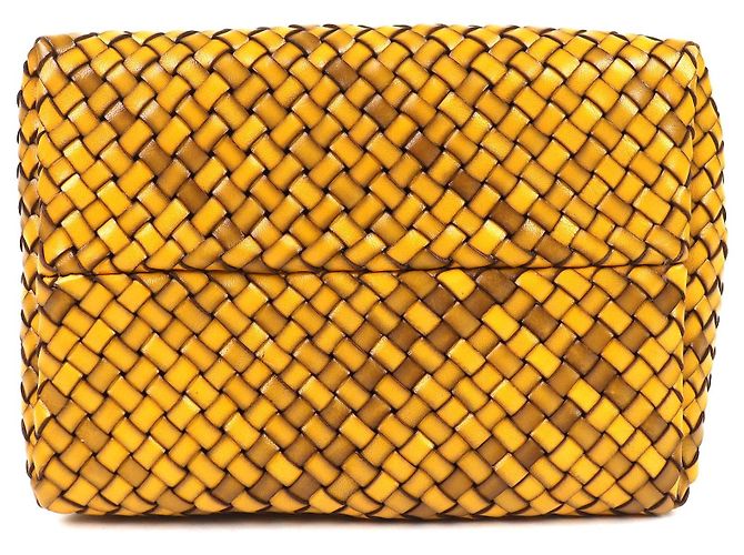 Autre Marque HIROFU BREZZA Handtasche aus geflochtenem Büffeleder - Ansicht 5