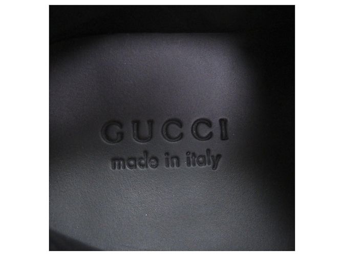 Gucci GG logo Star Pattern Leder-Sneaker - Ansicht 7
