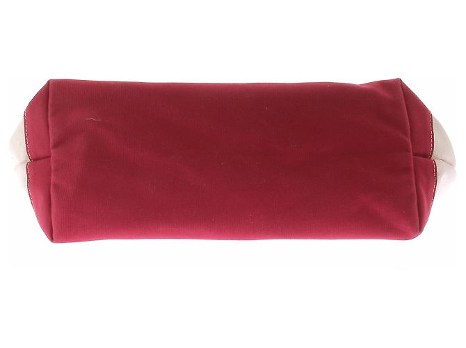 Autre Marque Borsa tote beige e rossa - vista 3