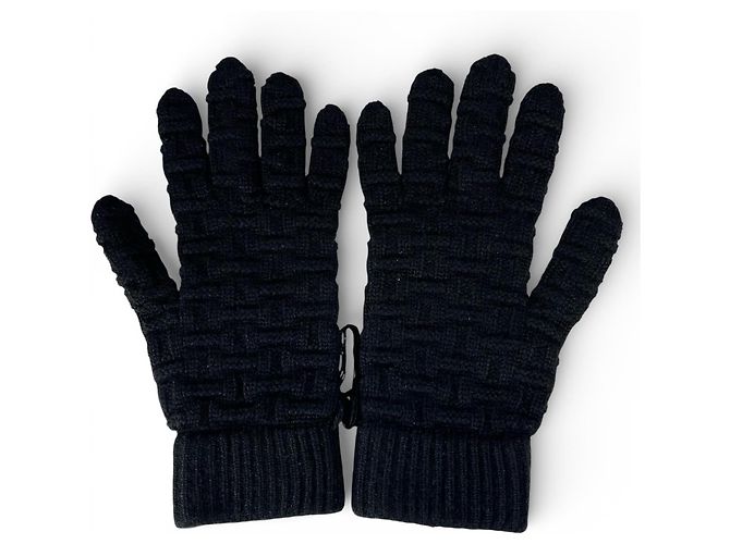 Guantes de cachemira Hermès estampado H M - vista 3