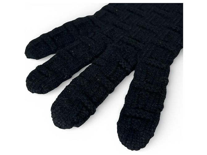 Guantes de cachemira Hermès estampado H M - vista 4