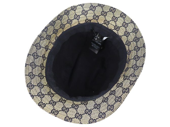 Cappello bucket Gucci in tela GG e poliestere - vista 5
