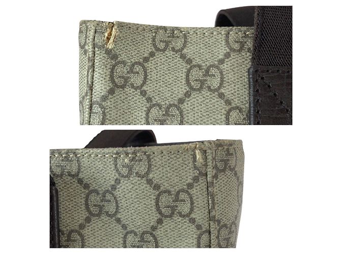 Borsa Tote Gucci GG Supreme Canvas - vista 5