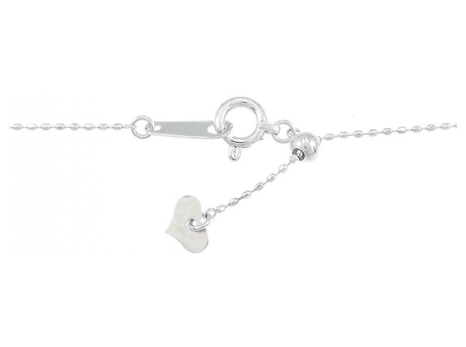 Autre Marque Collar de oro blanco Au750 y diamantes - vista 5