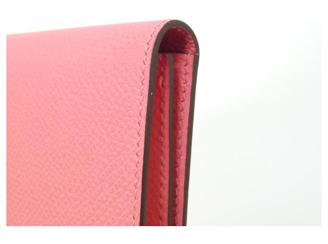 Portafoglio lungo Hermès Béarn Soufflet Epsom - vista 3