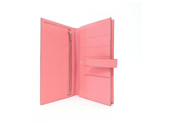 Portafoglio lungo Hermès Béarn Soufflet Epsom - vista 5