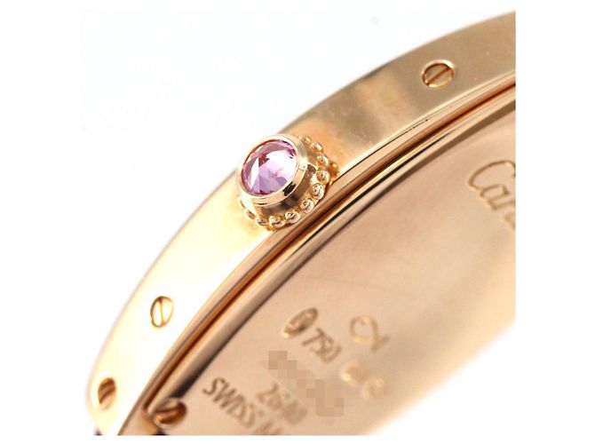 Cartier Mini Tonneau Lanière Au750 Quartz - Ansicht 3